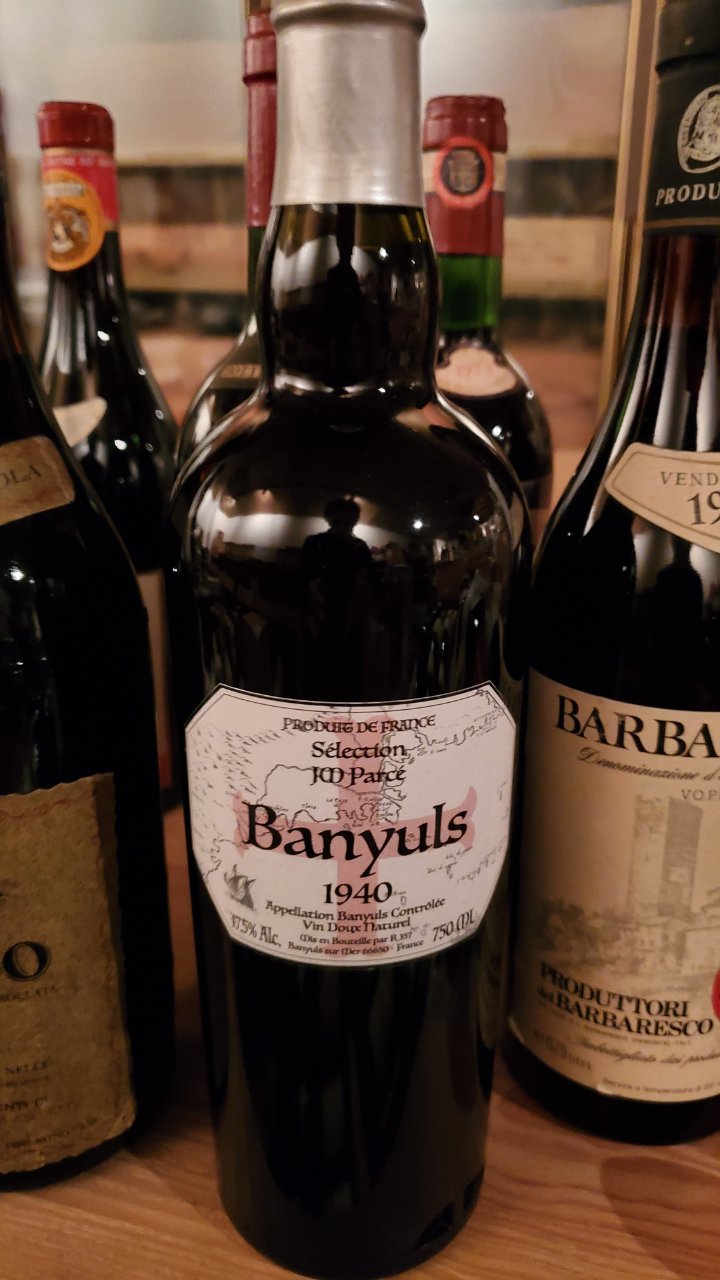 1951年ヴィンテージバニュルスBANYULS フランス赤オールド - www